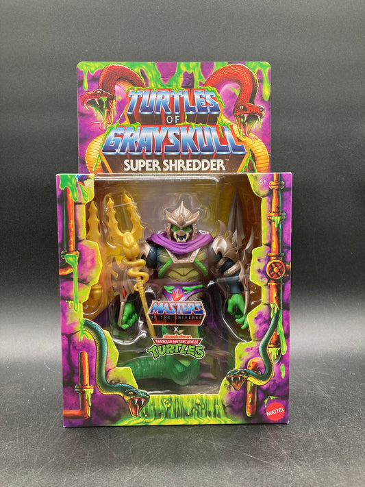 Super Shredder Mattel Turtles Of Grayskull TMNT MOTU Figure 2024