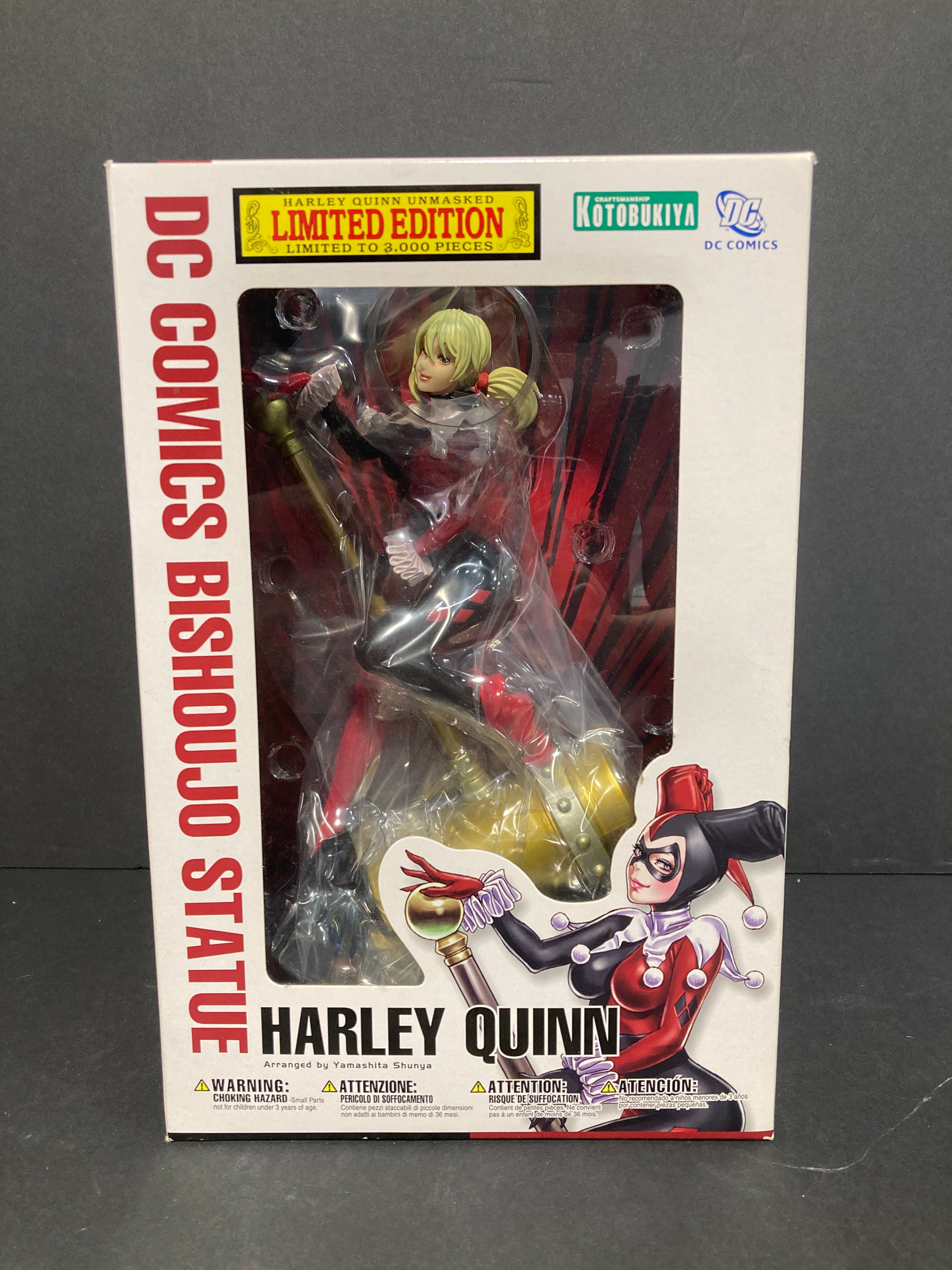 Harley Quinn Kotobukiya DC Comics Bishoujo Limited 1/3000 SDCC Exlusive Statue