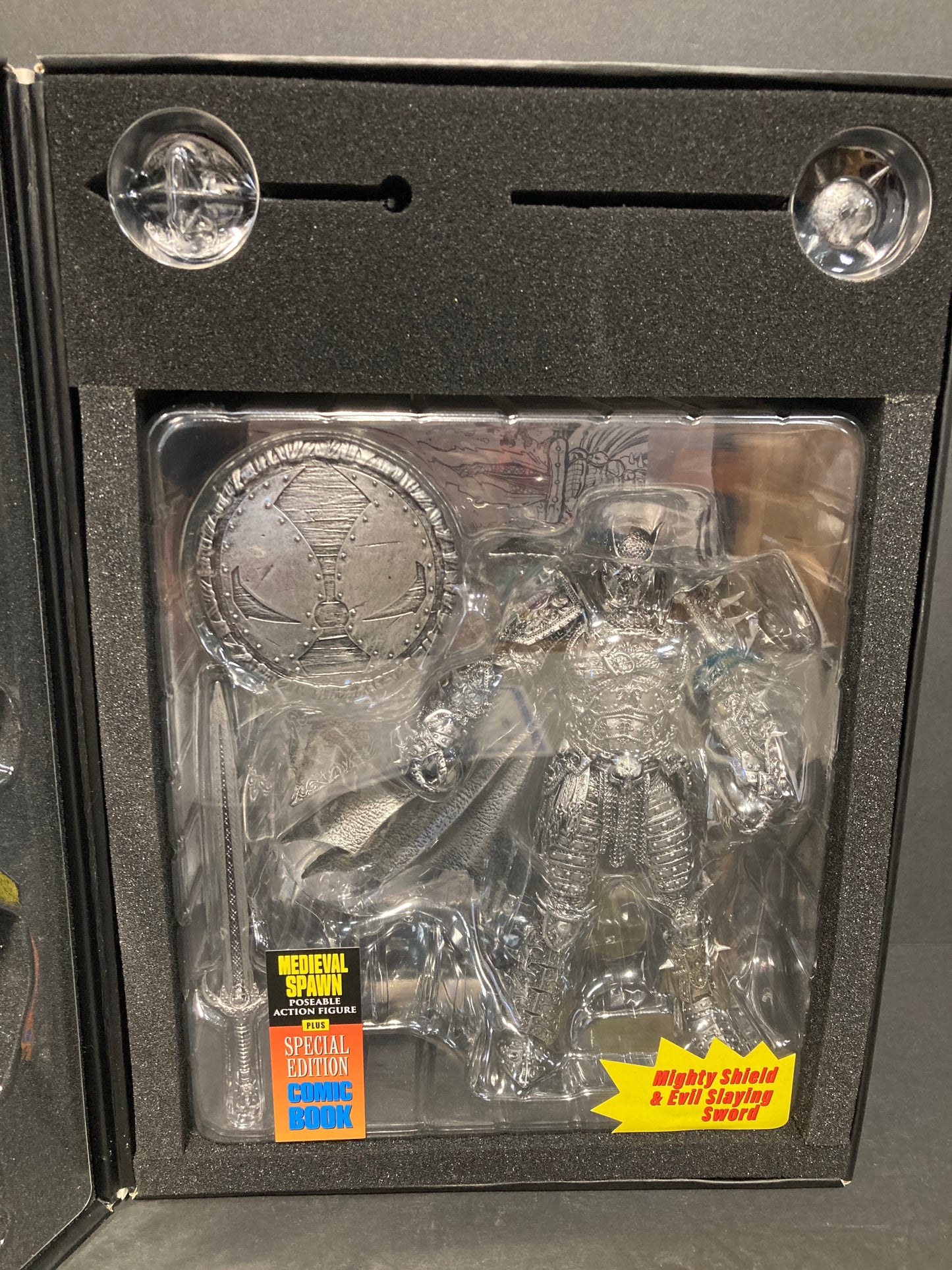 Classic Silver Medieval Spawn McFarlane Kickstarter Special Edition (Silver Box)