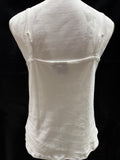 White Superman Adjustable Spaghetti Strap Tank by Mad Engine