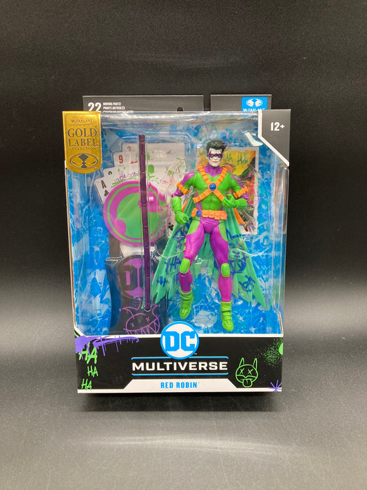 Red Robin (Joker Variant) McFarlane DC Multiverse Gold Label Figure 2023