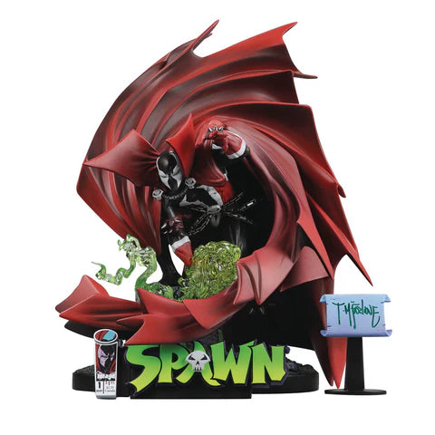 Spawn Black, White & Red All Over McFarlane Autograph Series Spawn #1 Statue Limited 930pcs