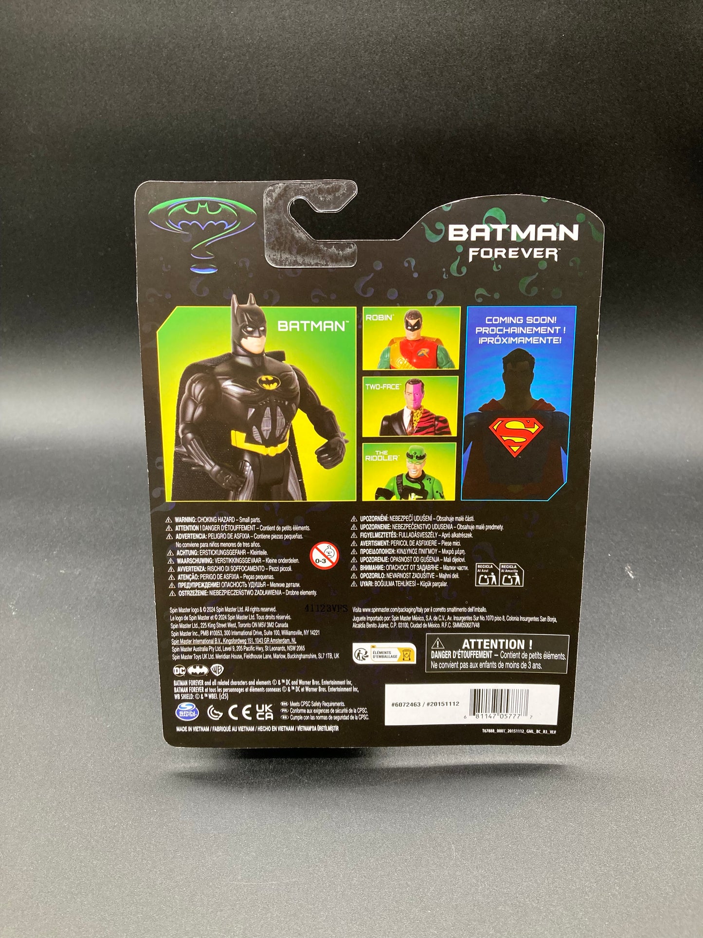 Spinmaster Batman Forever Batman Figure