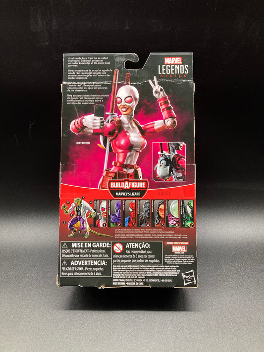 Gwenpool Hasbro Marvel Legends Figure Lizard BAF 2017