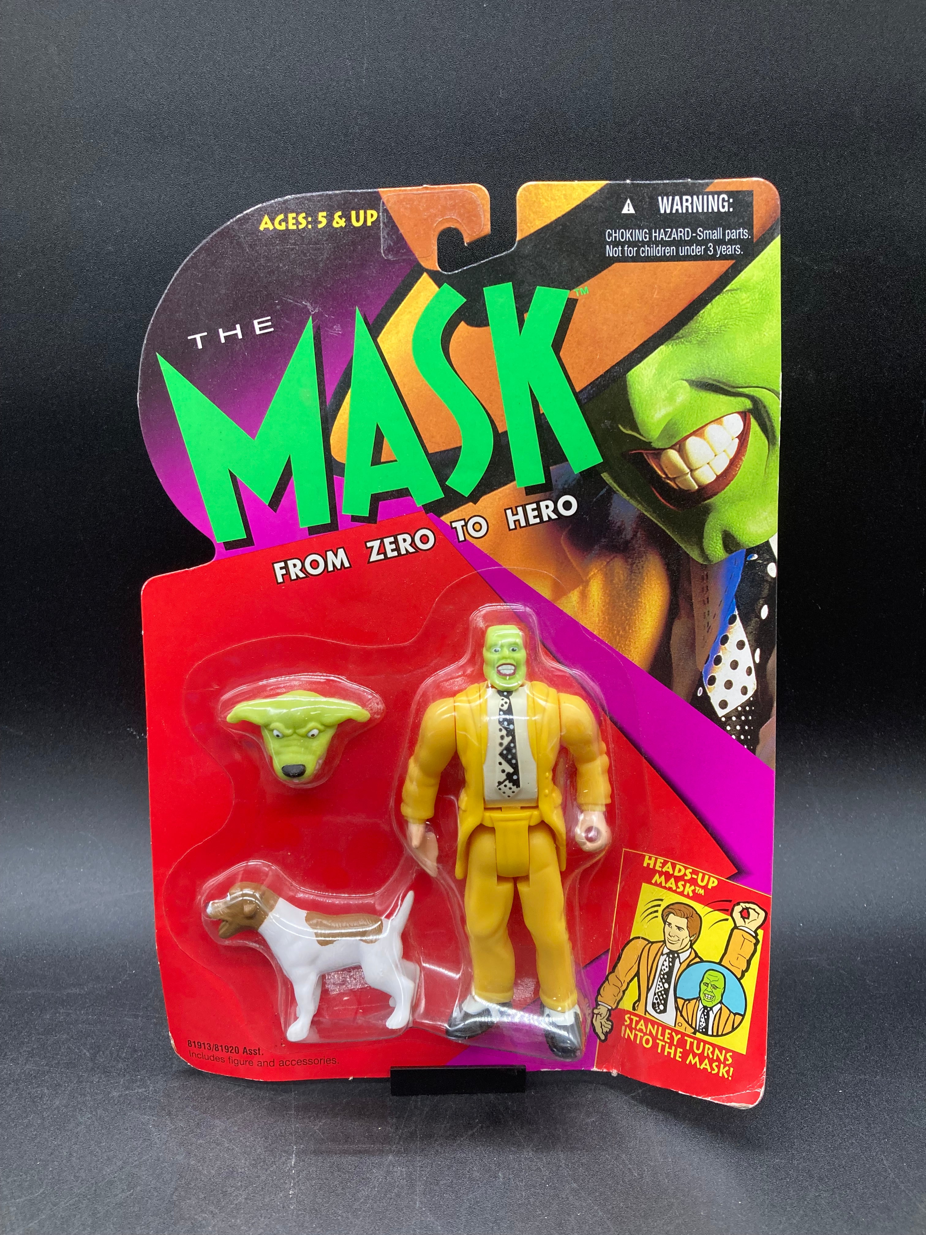 Heads-Up Mask Kenner The Mask Figure 1995