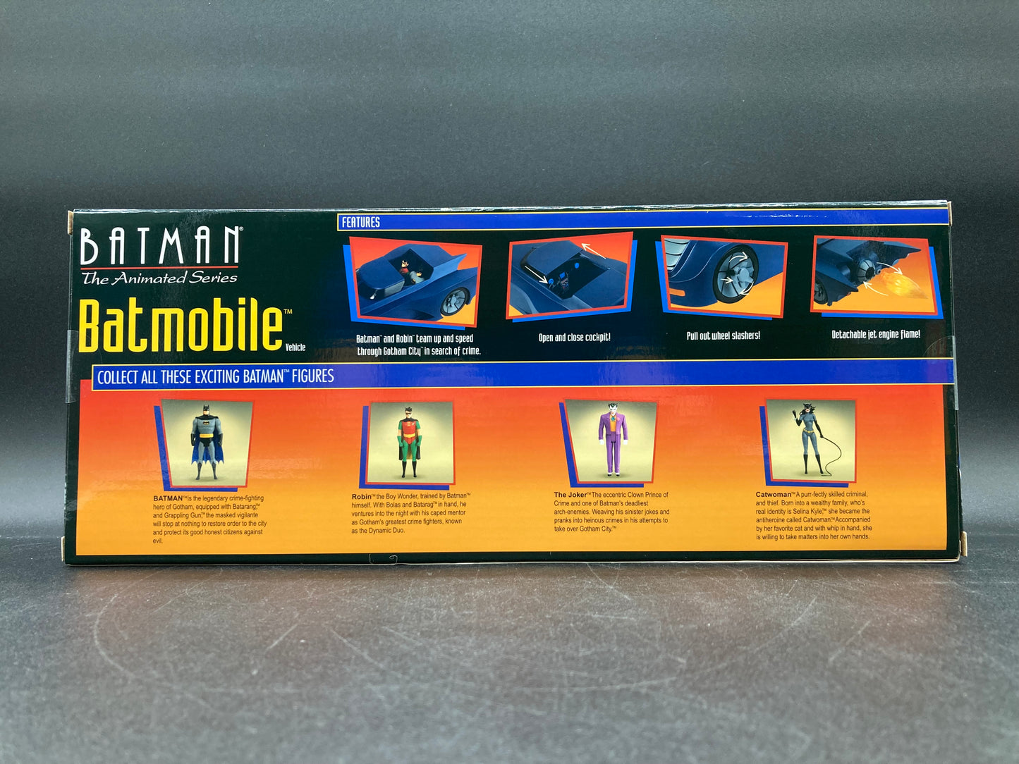 Batmobile Mezco 5 Points Batman Animated Series Vehicle 2024