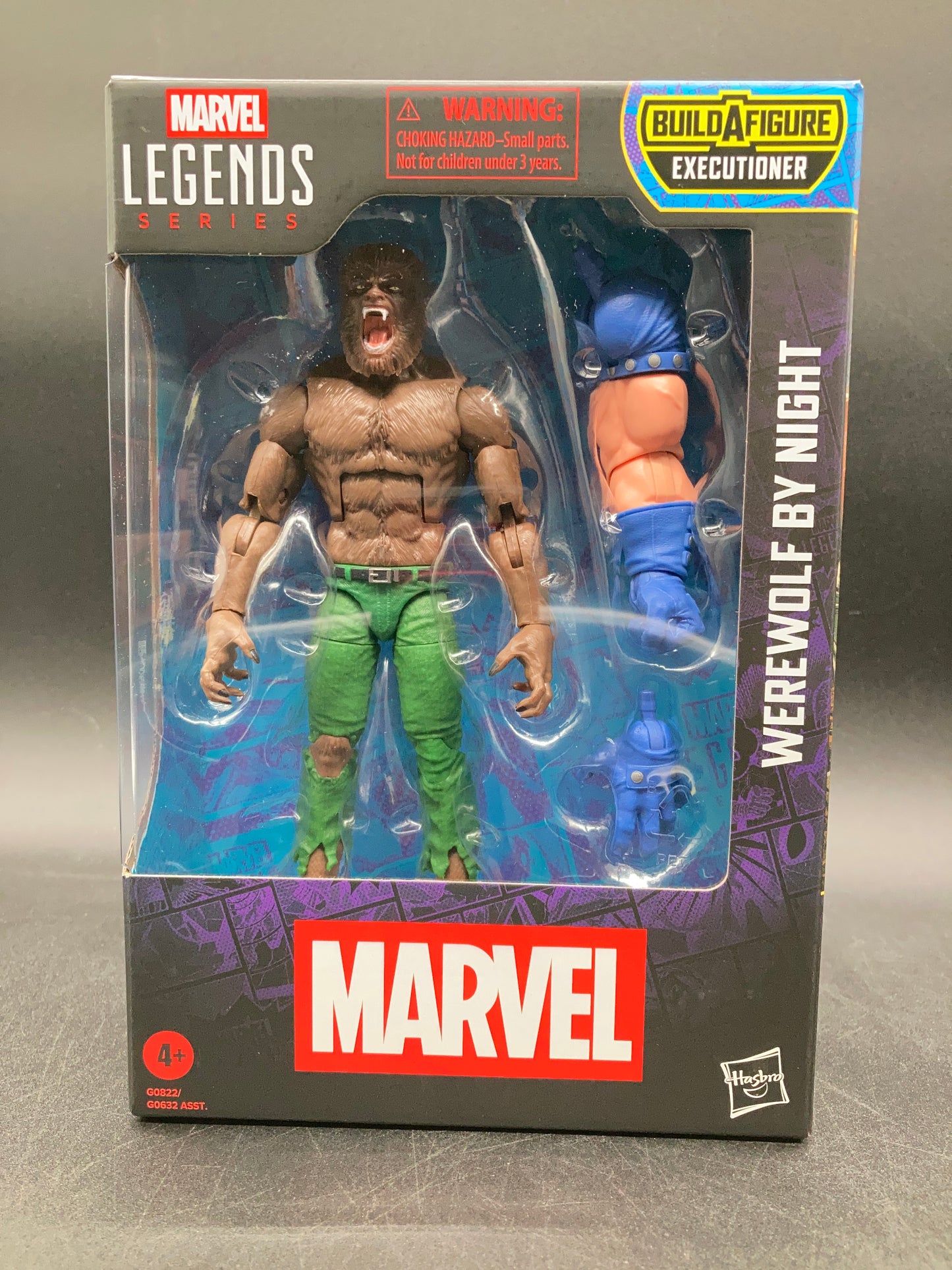 Werewolf By Night Hasbro Marvel Legends Figure Executioner BAF 2025