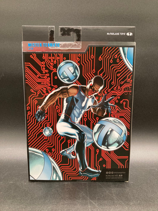 Mister Terrific (Black Variant) McFarlane Collector Edition DC Multiverse JSA Platinum Edition Figure 2024