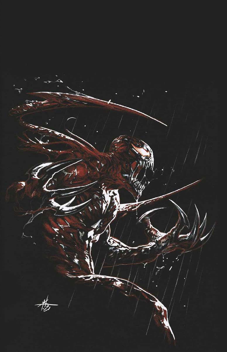 Carnage Forever 1 Unknown Comics Gabriele Dell'Otto Exclusive Virgin Var (02/23/2022)