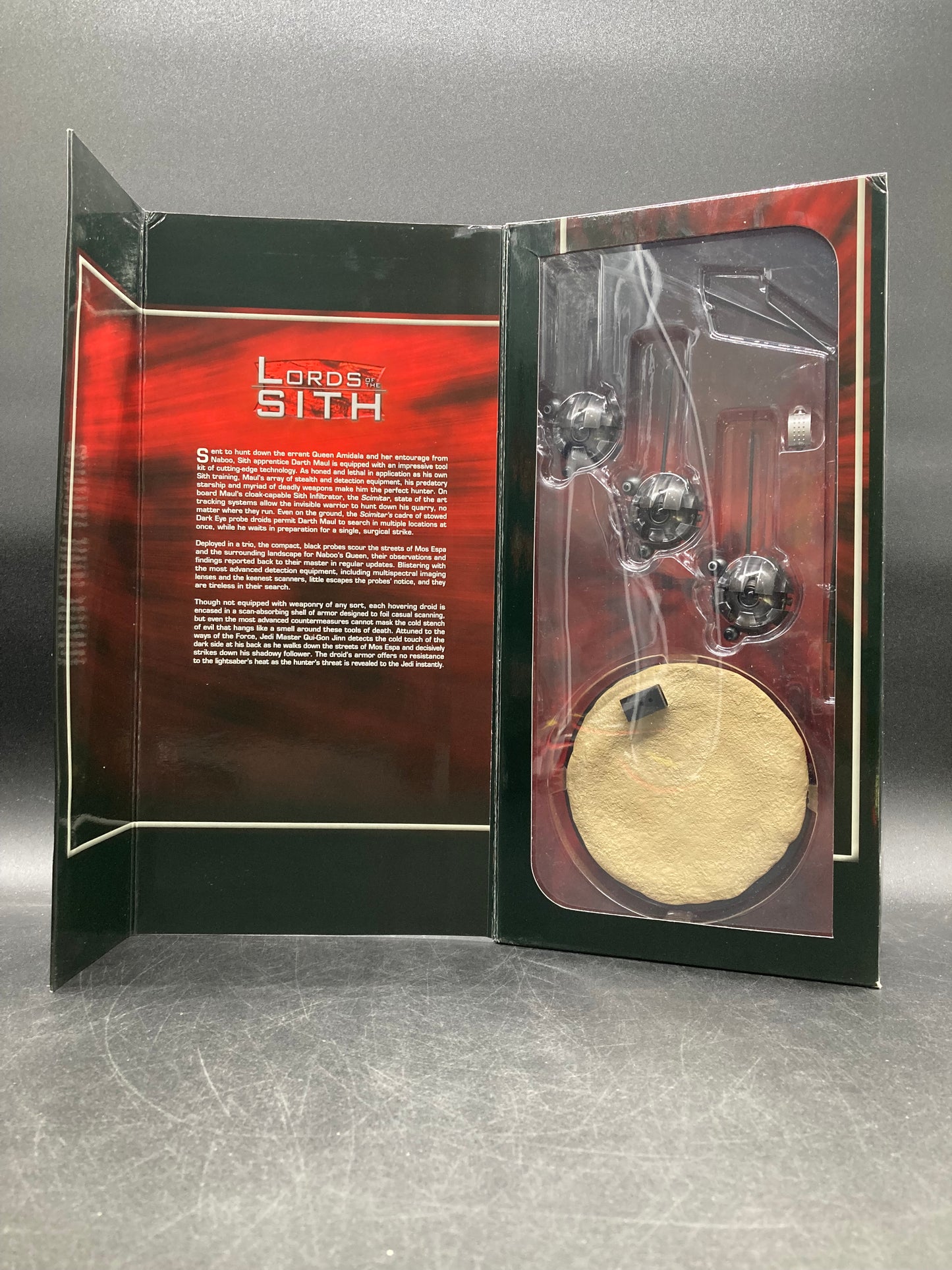 Darth Maul & Sith Probe Droids Sideshow Collectibles Star Wars Lords Of The Sith 1:6 Scale Inclusive Figure Bundle 2006