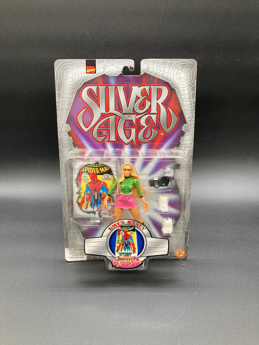 Gwen Stacy Toybiz Previews Exclusive 1999 Marvel Silver Age Figure