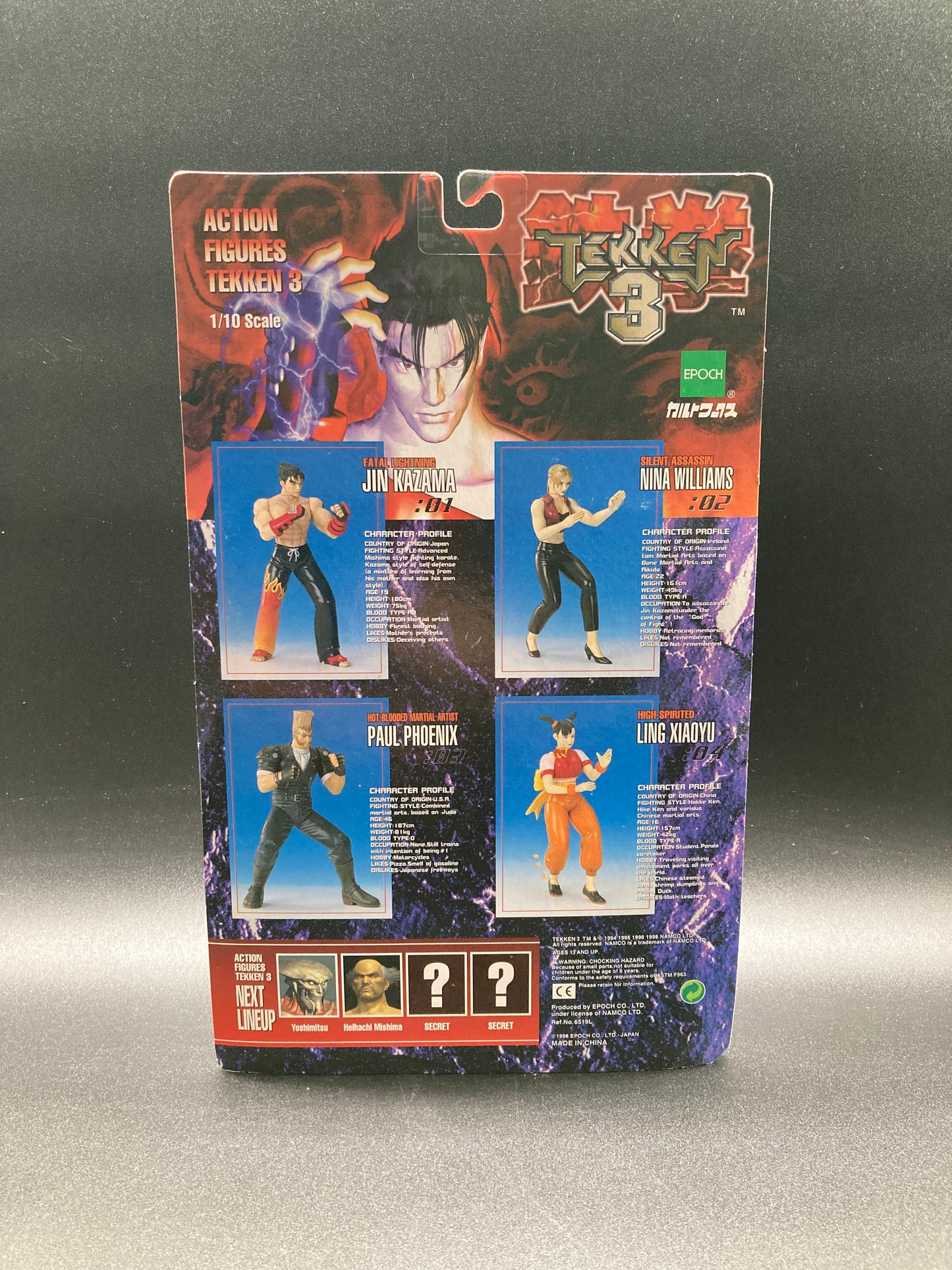 Nina Williams Tekken 3 Namco Figure 1998