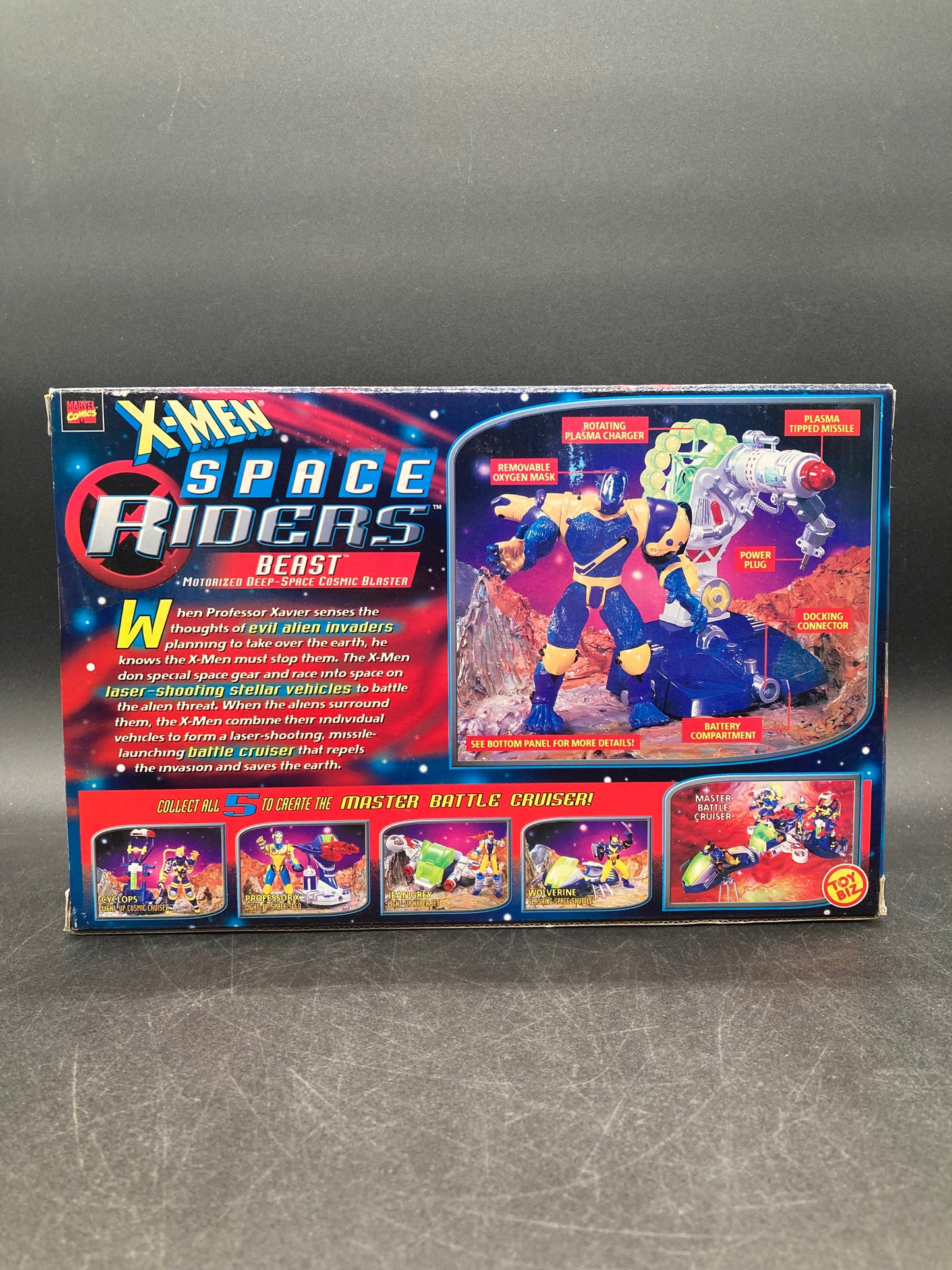 Beast Toybiz X-Men Space Riders Figure 1997