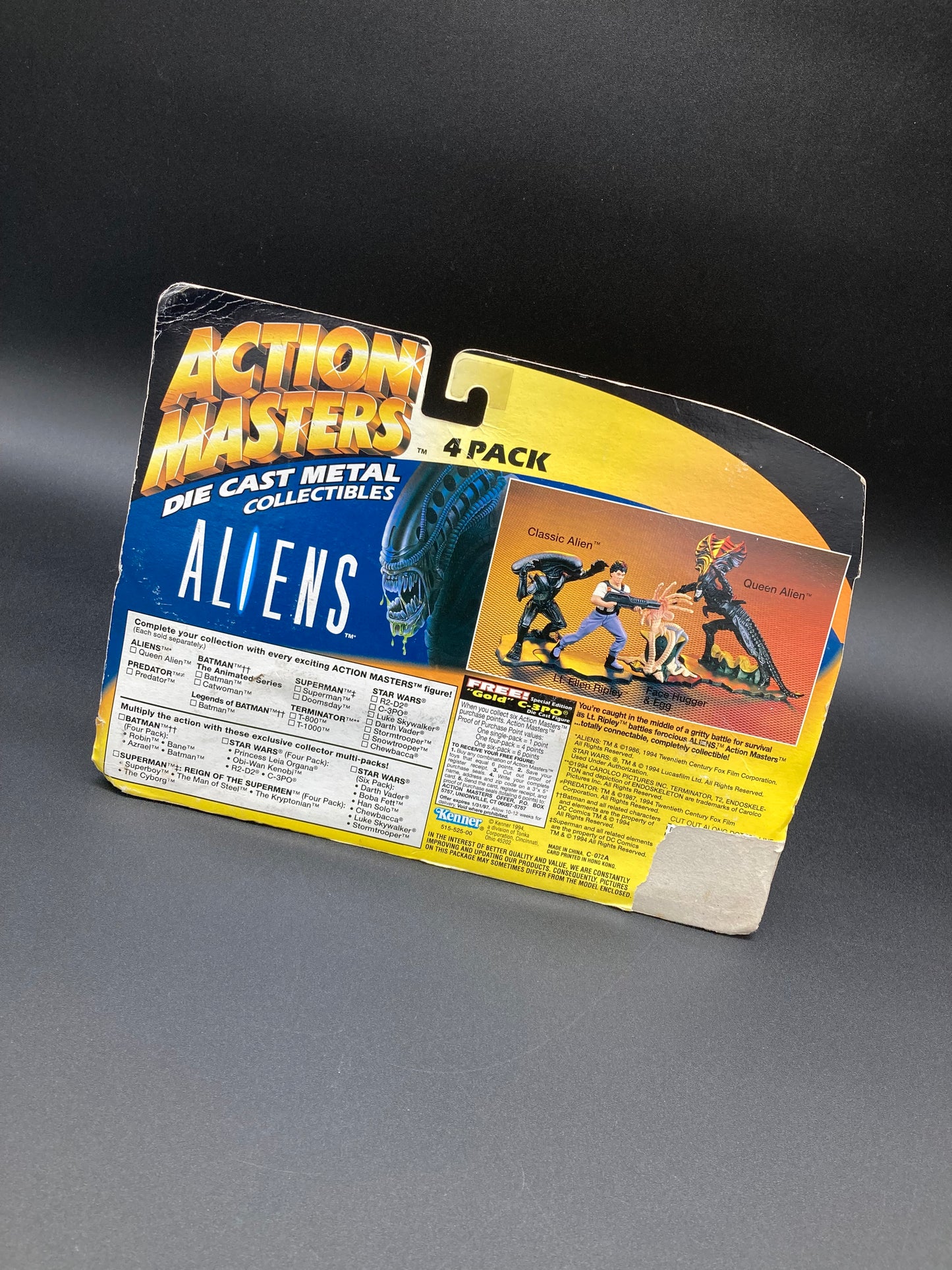 1994 Kenner Aliens Die-Cast Figure Set