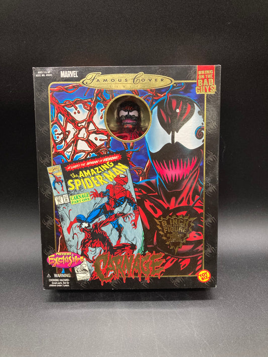 Carnage Toybiz Marvel Famous Cover Series Special Collector’s Edition Figure 2001