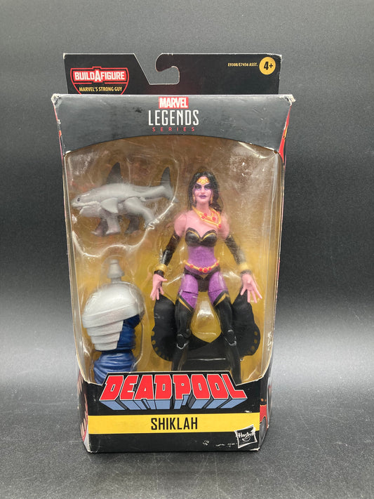 Shiklah & Jeff The Landshark Hasbro Marvel Legends Figure Set 2020 Strong Guy BAF