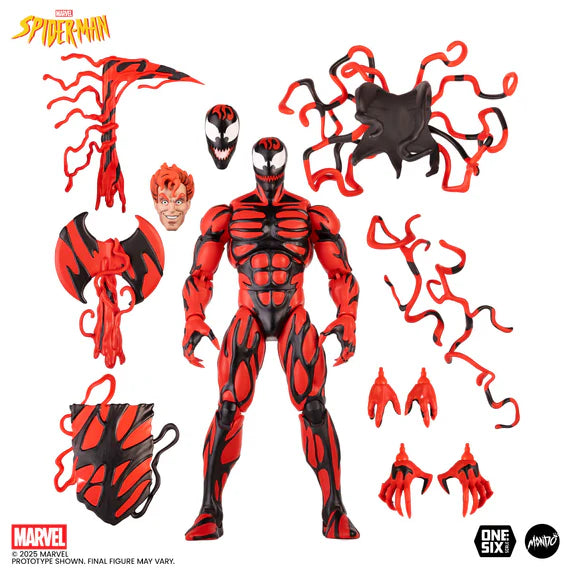 Carnage MONDO Spider-Man: The Animated Series - 1/6 Scale Figure
