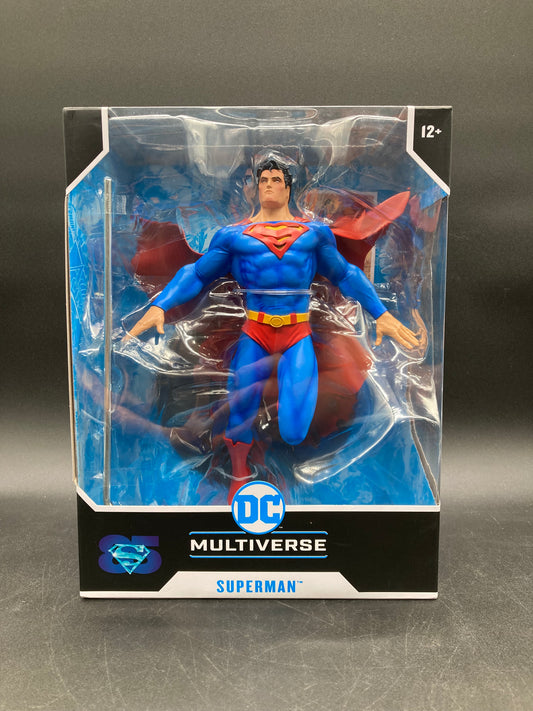 Superman McFarlane DC Multiverse 85th Anniversary Superman Man Of Tomorrow Jim Lee Statue