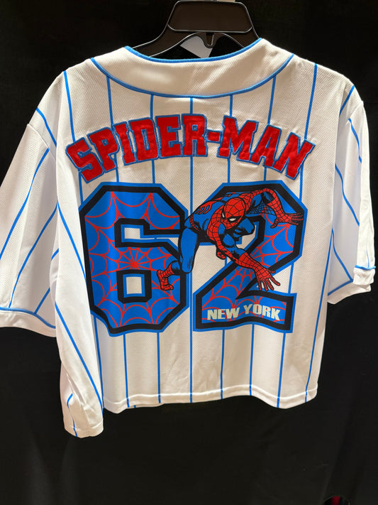 Amazing Spider-Man Cropped Baseball Jersey
