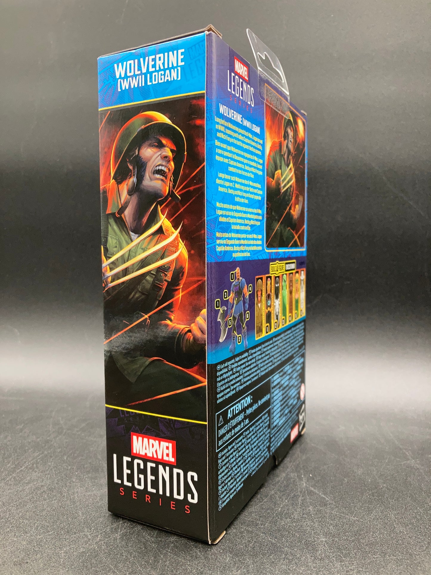 Wolverine (WWII Logan) Hasbro Marvel Legends Figure Executioner BAF 2025