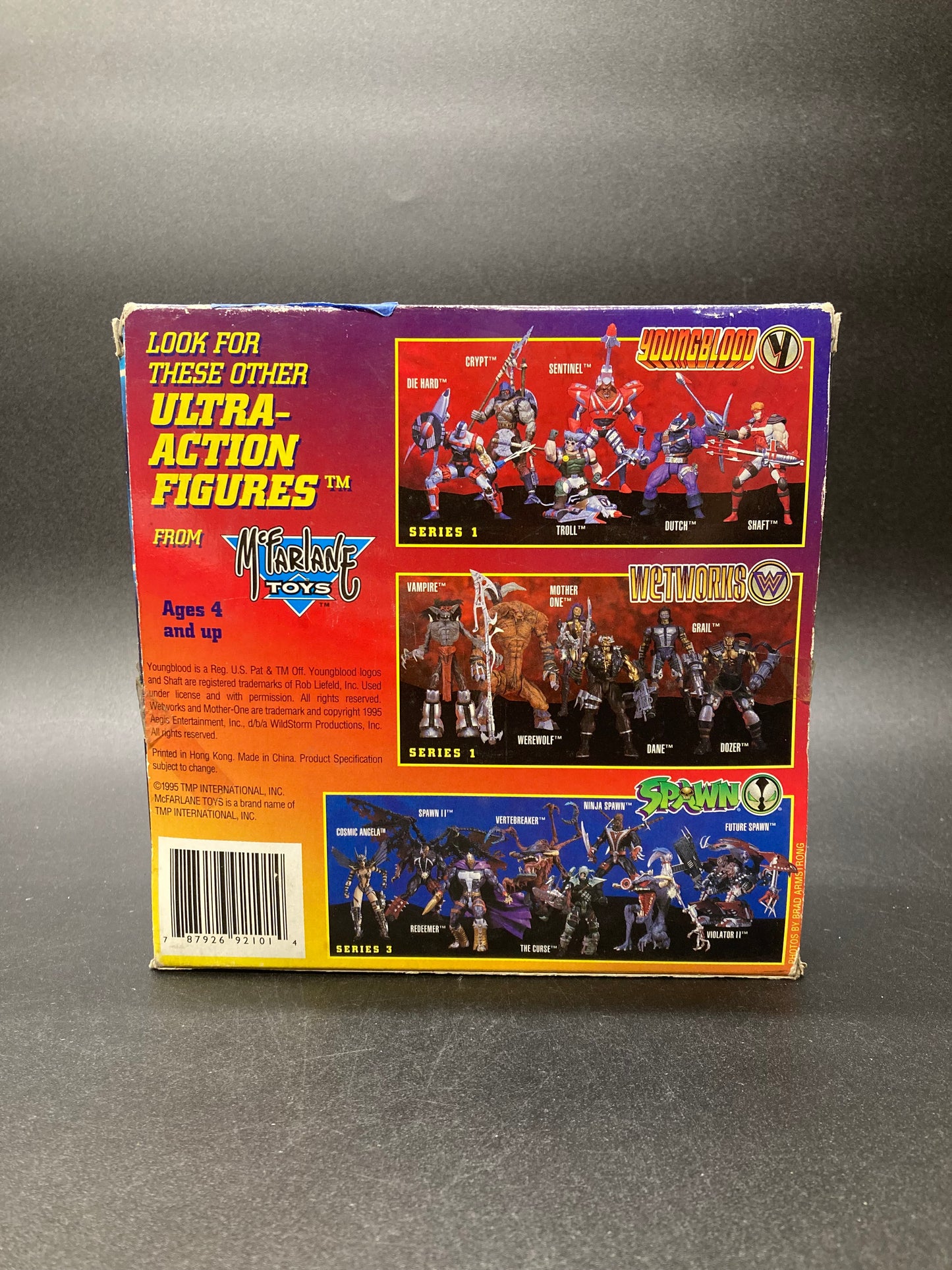 Shaft & Mother-One McFarlane Youngblood/Wetworks Figure Two-Pack Limited Edition Collectors Gift Set 1995