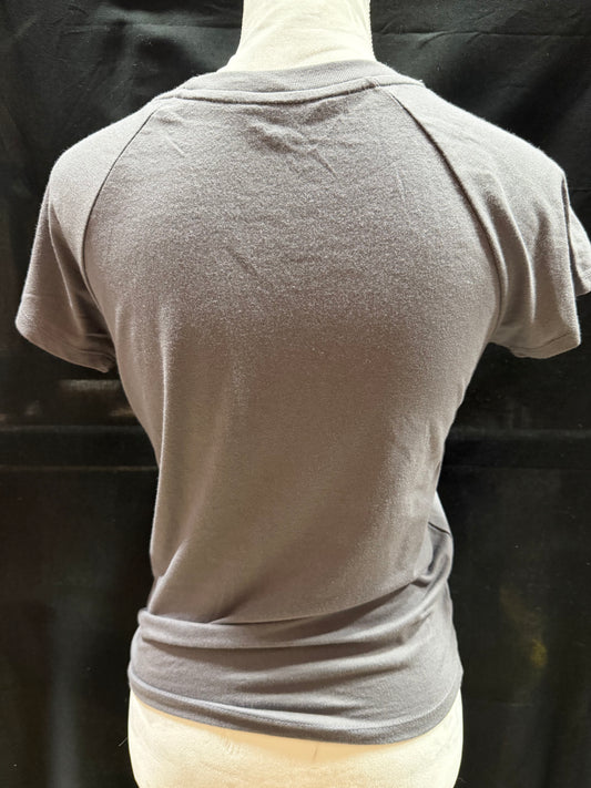 Gray with Black Print Superman Shirt