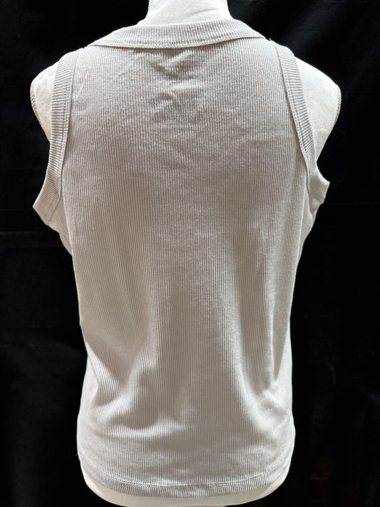 Gray Spider-Man Ribbed Tank