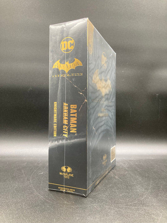 Batman Knightmare Edition McFarlane Arkham City Authenticated Limited Edition Gold Label Figure 2025