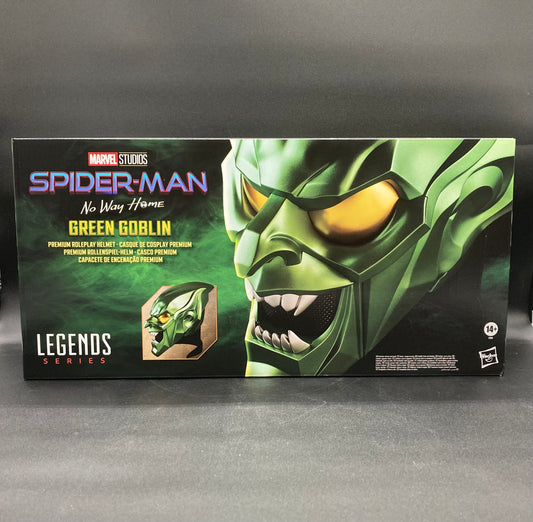 Green Goblin Premium Helmet Hasbro Marvel Legends Series Spider-Man No Way Home 2024 Costume/Cosplay Accessory
