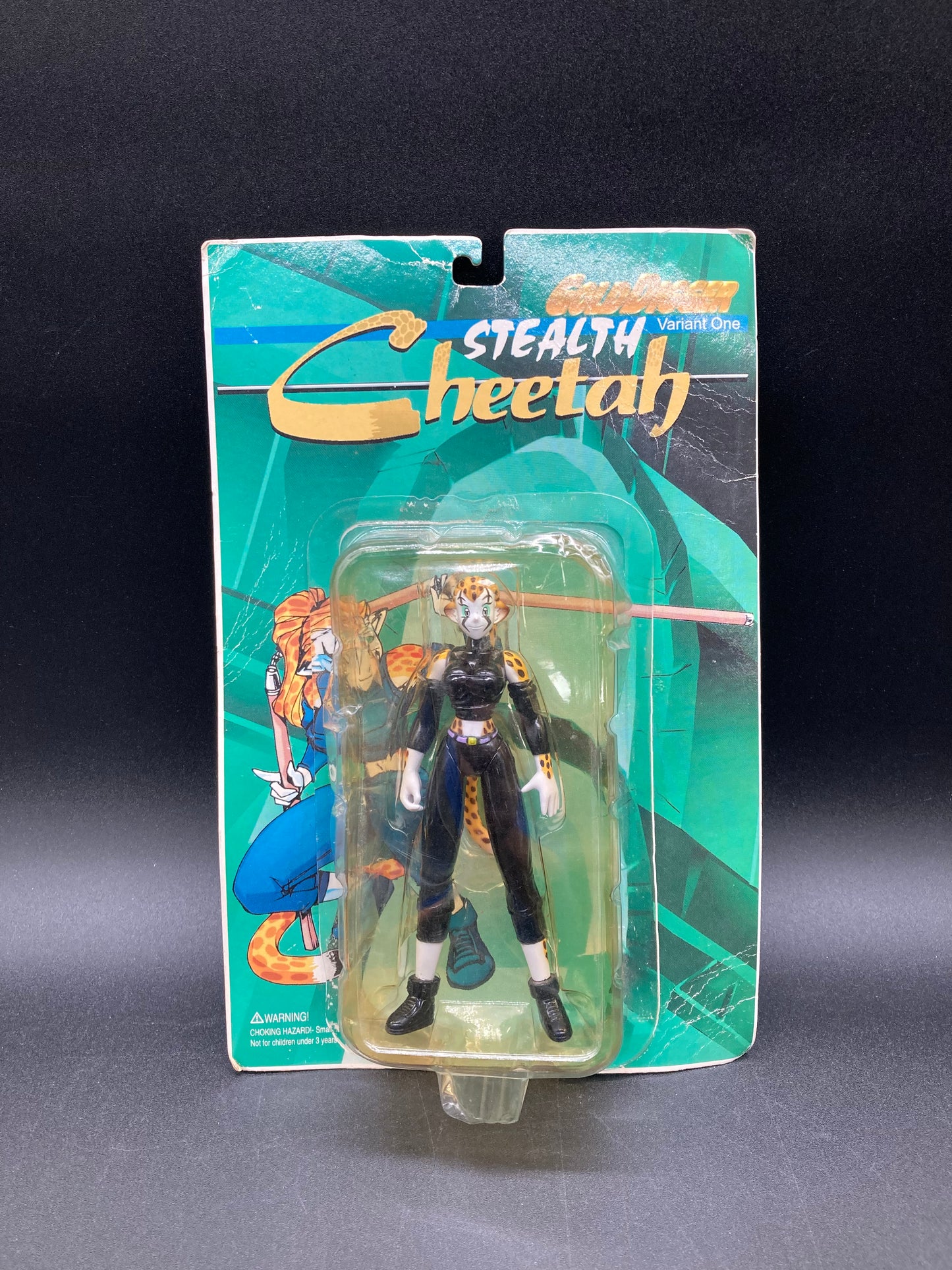 Stealth Cheetah GoldDigger Variant One Figure