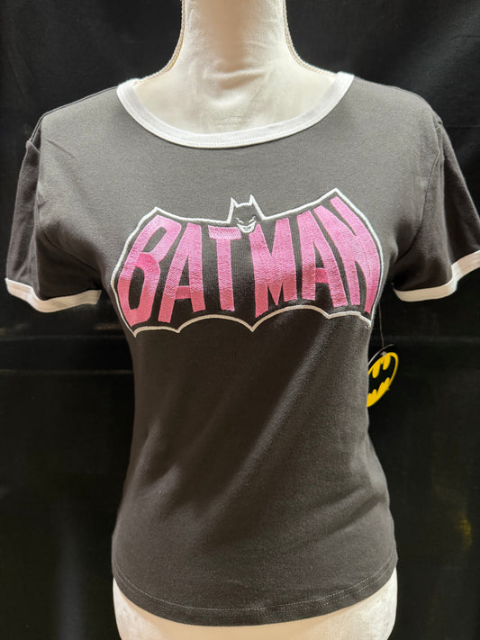 Women's Embroidered Batman top