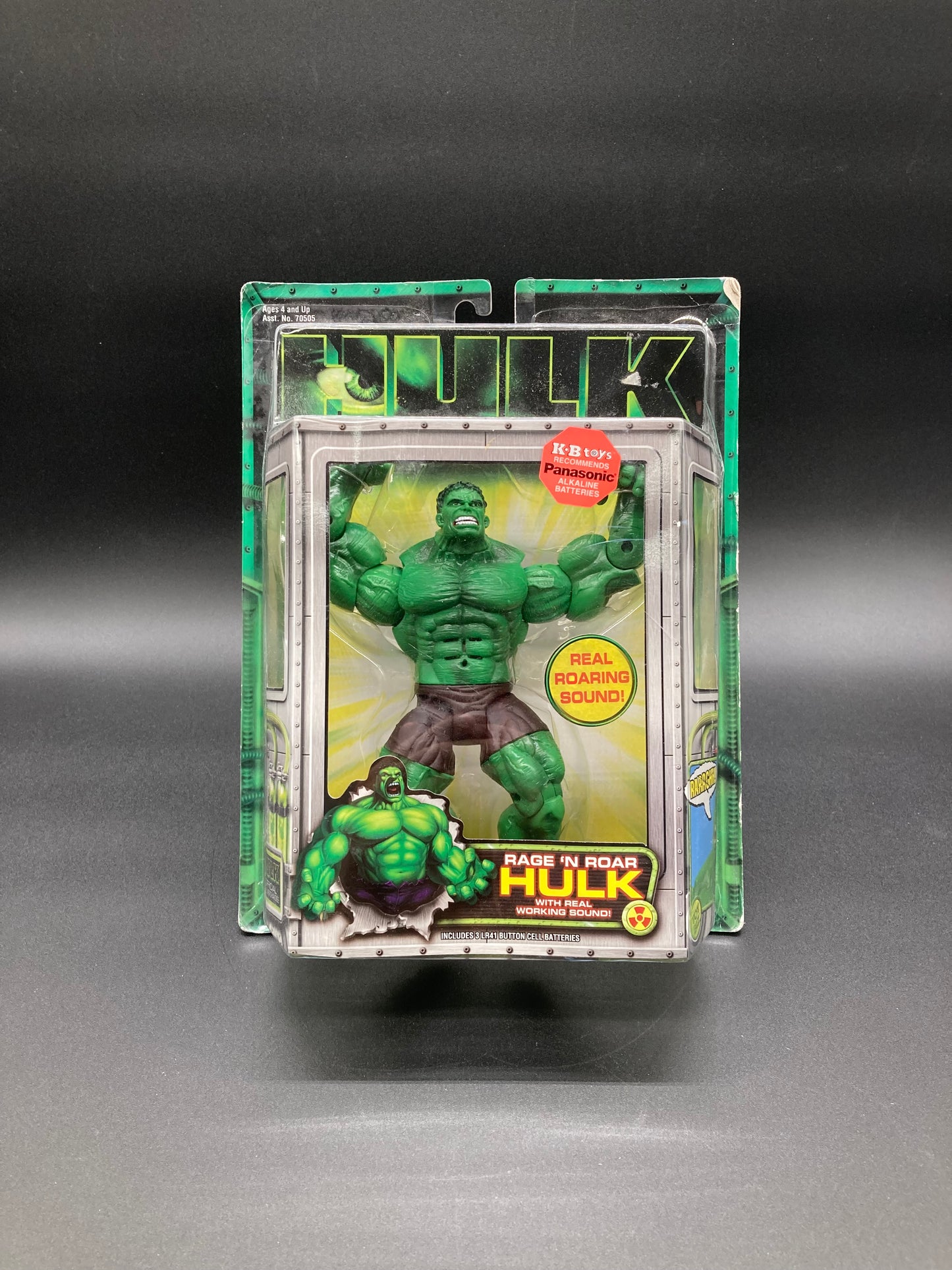 Hulk Movie Toybiz Rage ‘N Roar Hulk 2003 Figure