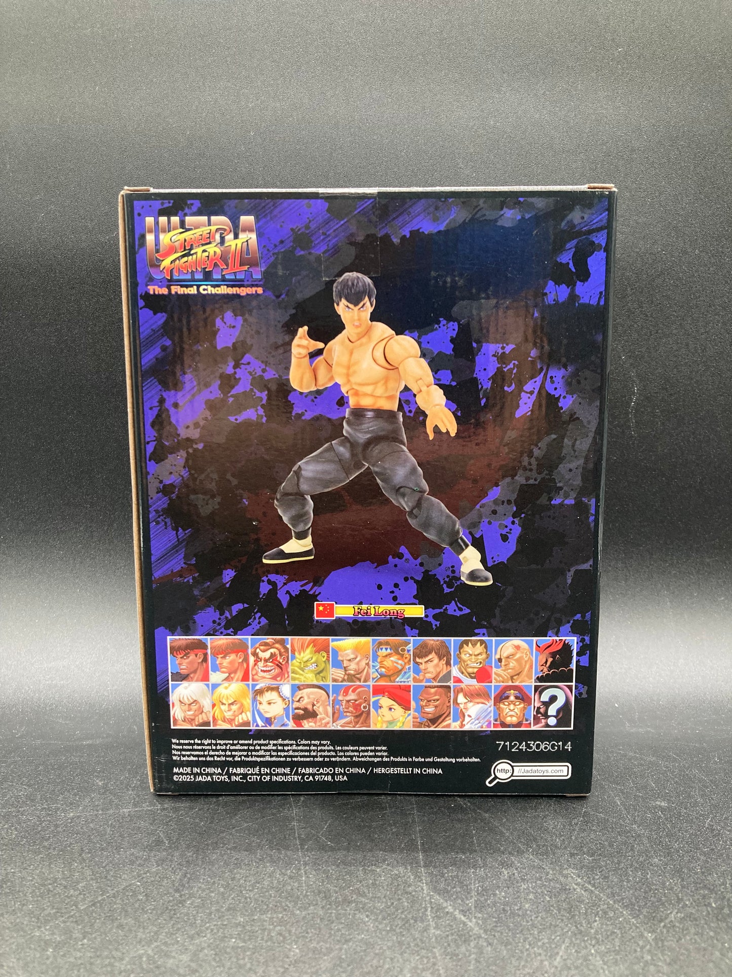 Fei Long Jada Toys Capcom Ultra Street Fighter 2 Figure 2025