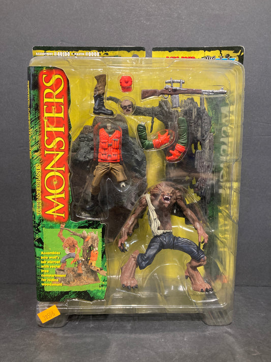 Werewolf McFarlane Todd McFarlane’s Monsters Series One Figure Playset 1997