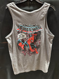 Men's Gray Spider-Man Tank