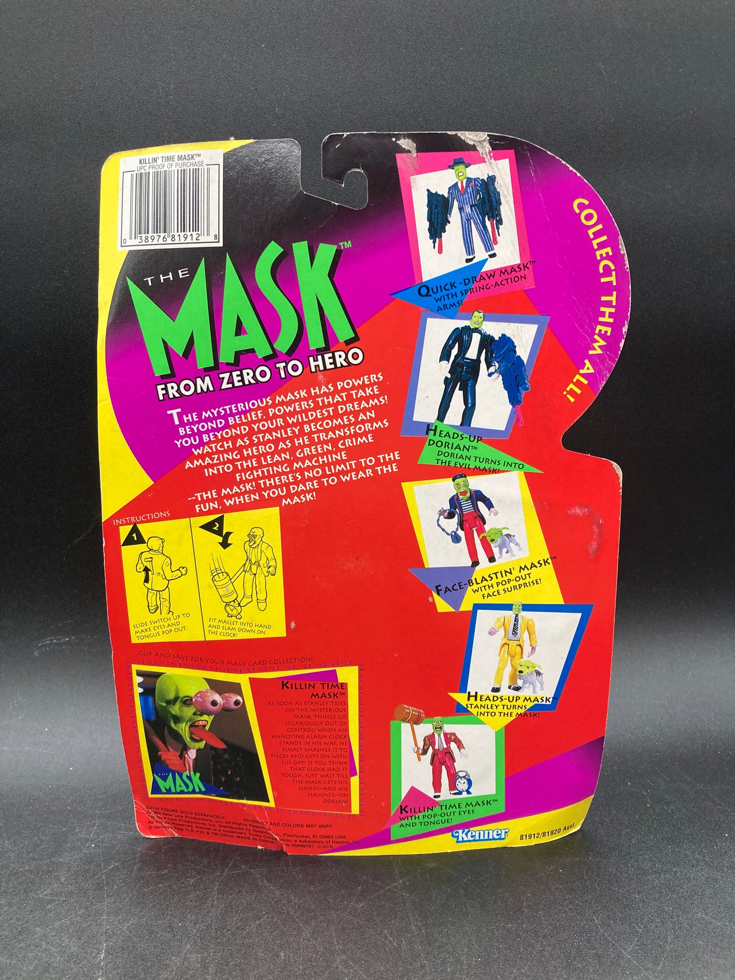 Killin’ Time Mask Kenner The Mask Figure 1995