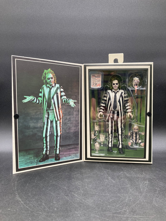 Ultimate Beetlejuice (Striped Suit) NECA Beetlejuice Beetlejuice Figure