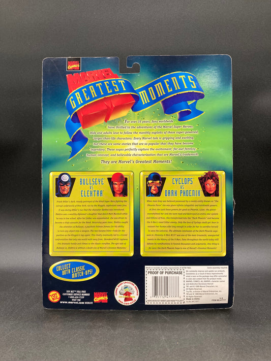 Cyclops VS Dark Phoenix Toybiz Marvel Greatest Moments Figure Set 1999
