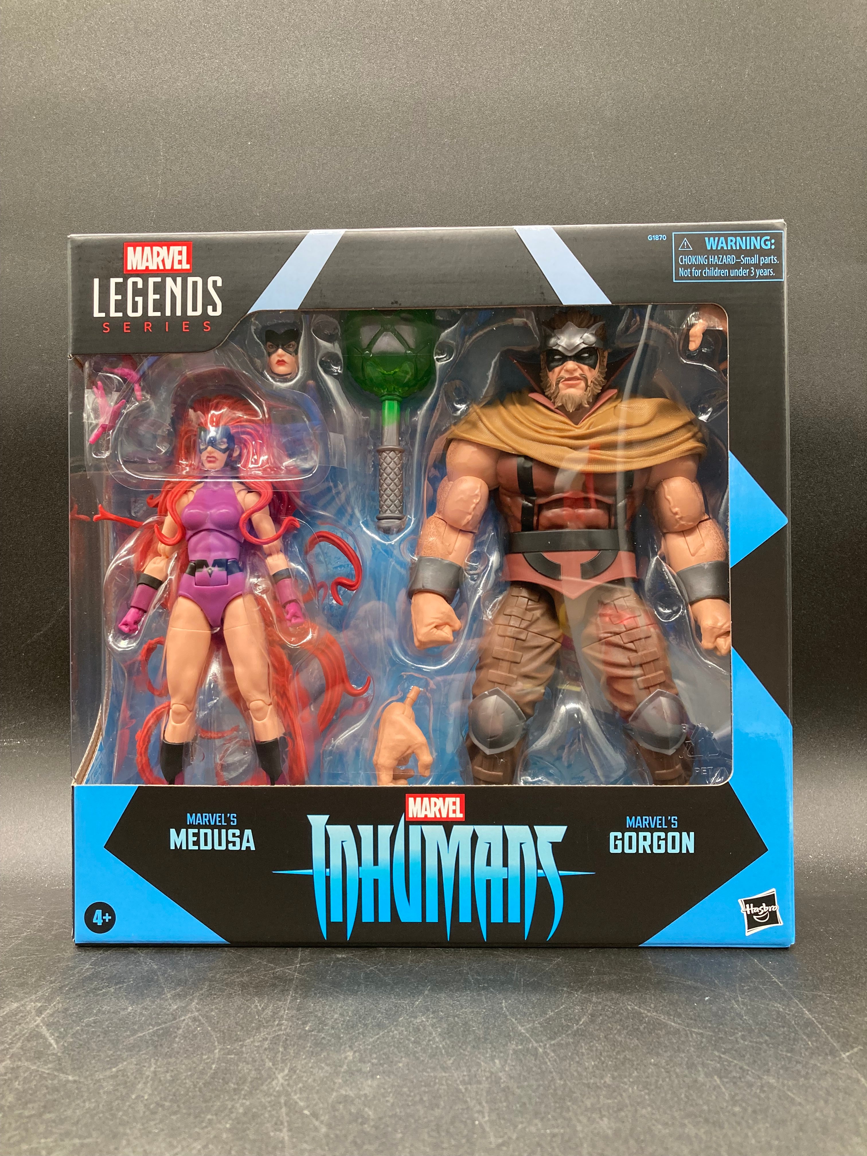 Medusa & Gorgon Hasbro Marvel Legends Inhumans Figure Set