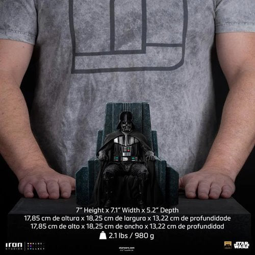 Darth Vader (On Throne) Star Wars: Obi-Wan Kenobi 1/10 Art Scale Limited Edition Iron Studios Statue