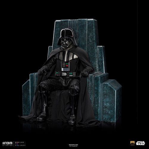 "Darth Vader" (On Throne) Star Wars: Obi-Wan Kenobi 1/10 Art Scale Limited Edition Iron Studios Statue