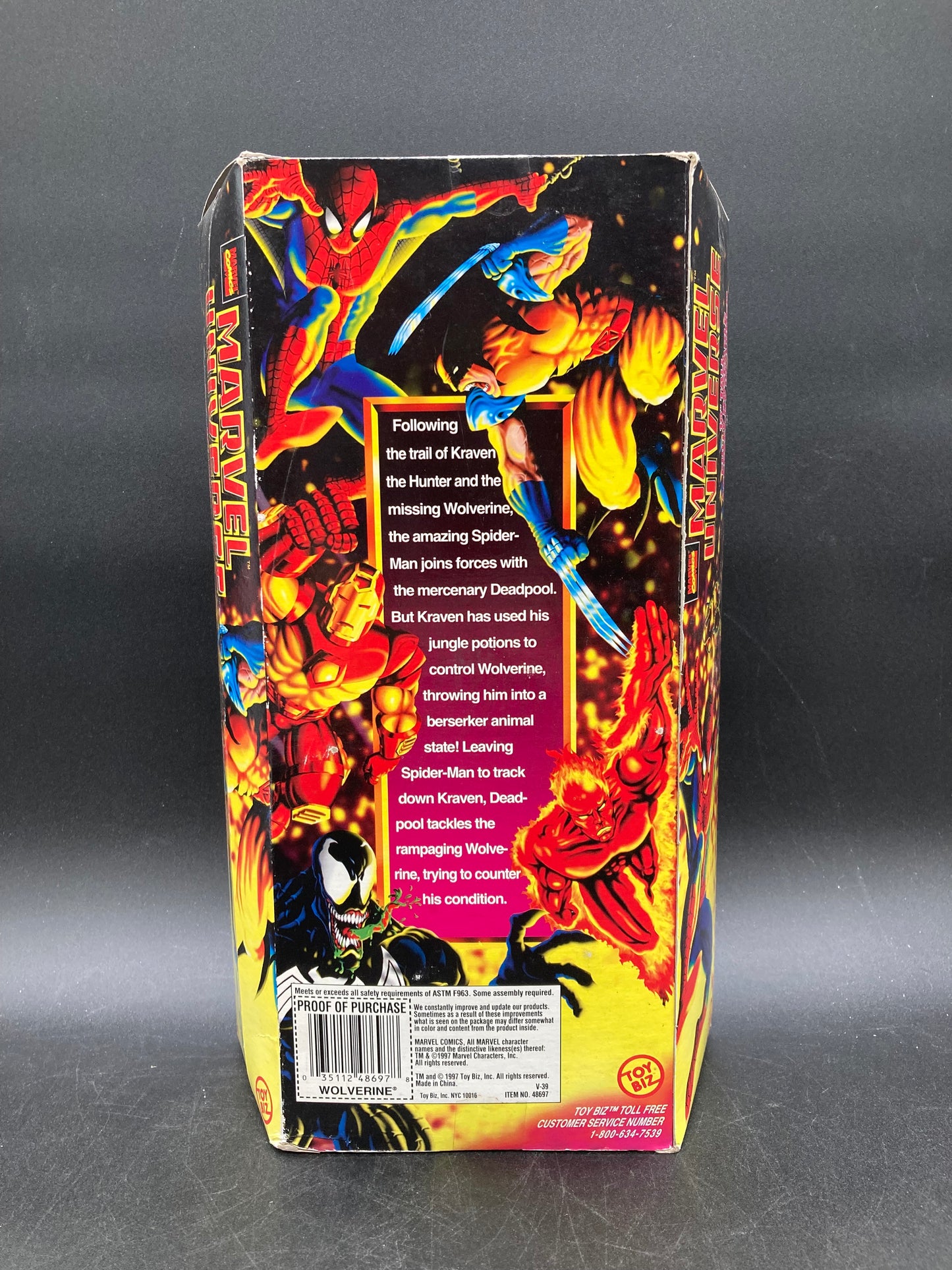 Wolverine (Variant) Toybiz Marvel Universe 10” Figure 1997