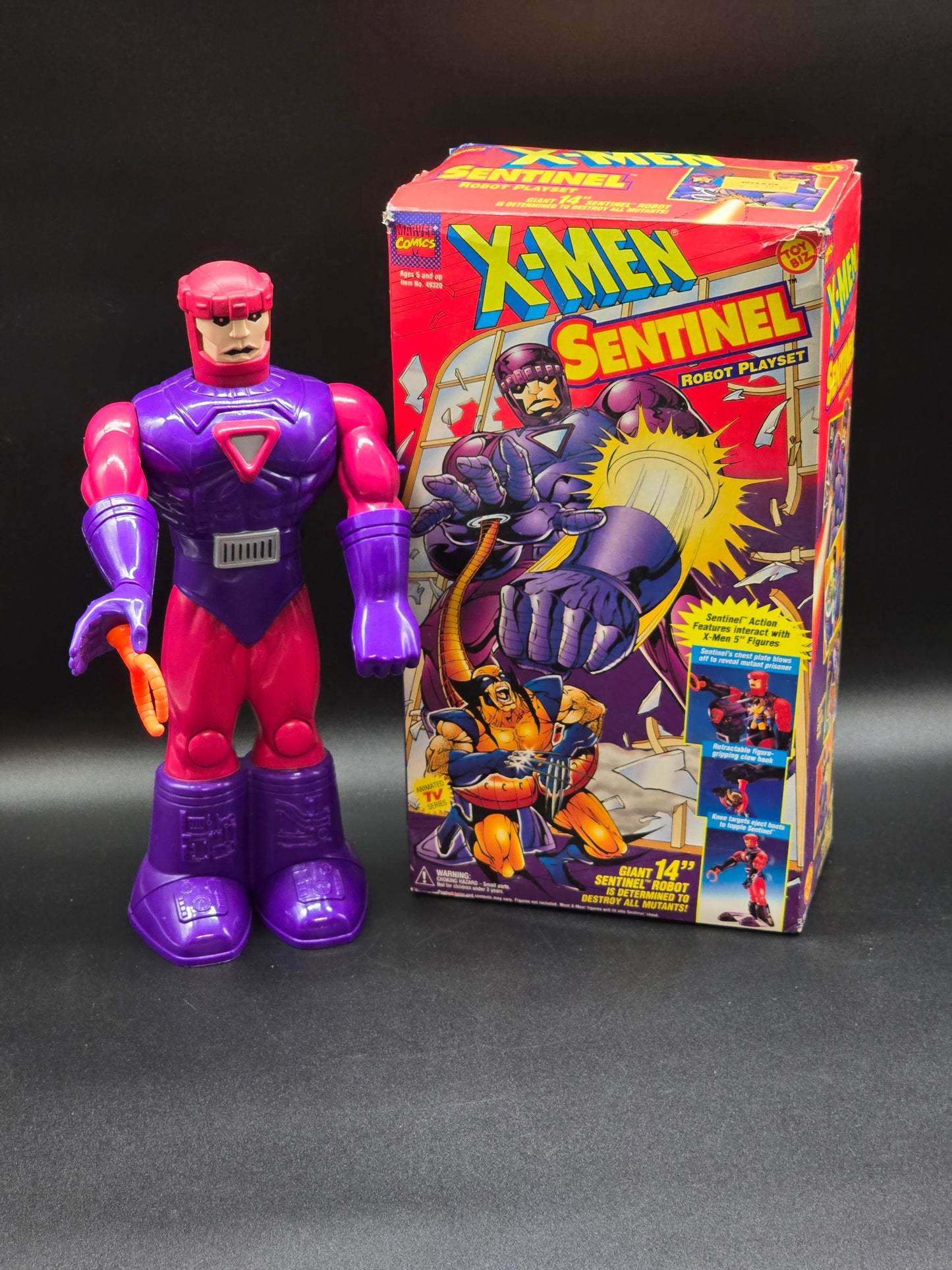 Sentinel Robot Playset Toybiz X-Men Figure 1994