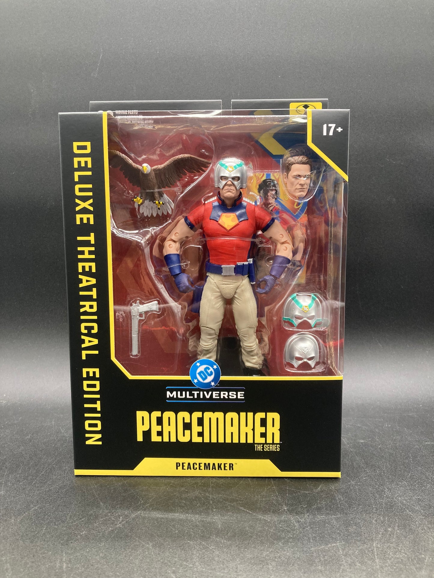 Peacemaker McFarlane Deluxe Theatrical Edition DC Studios Figure 2025