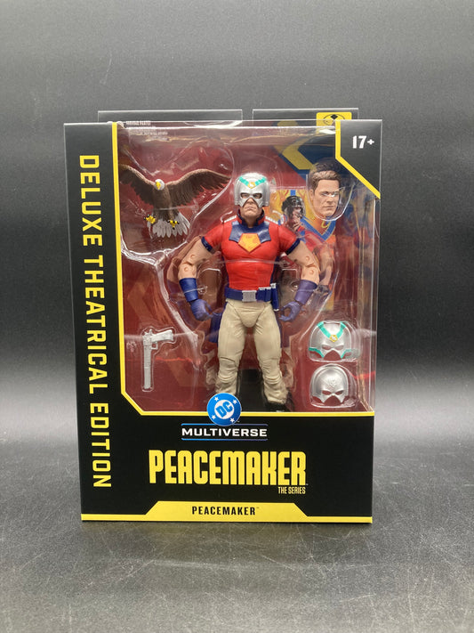 Peacemaker McFarlane Deluxe Theatrical Edition DC Studios Figure 2025