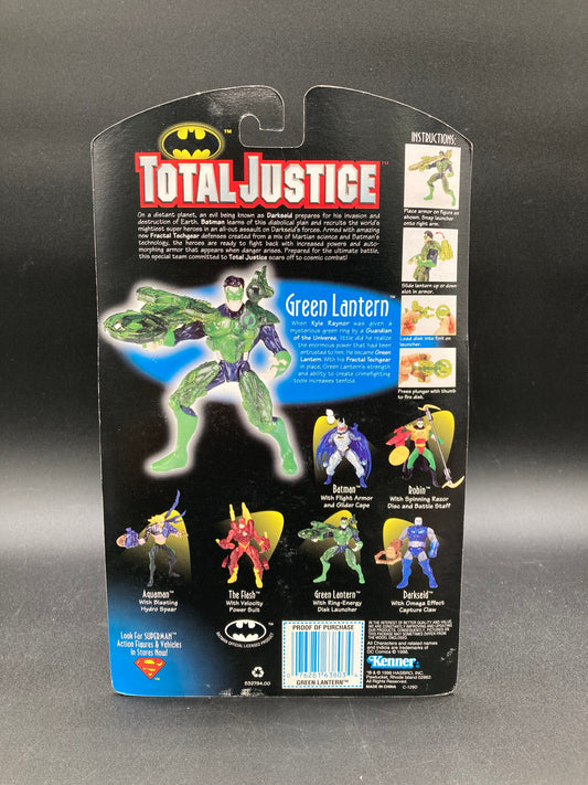 Green Lantern Kenner Total Justice Figure 1996
