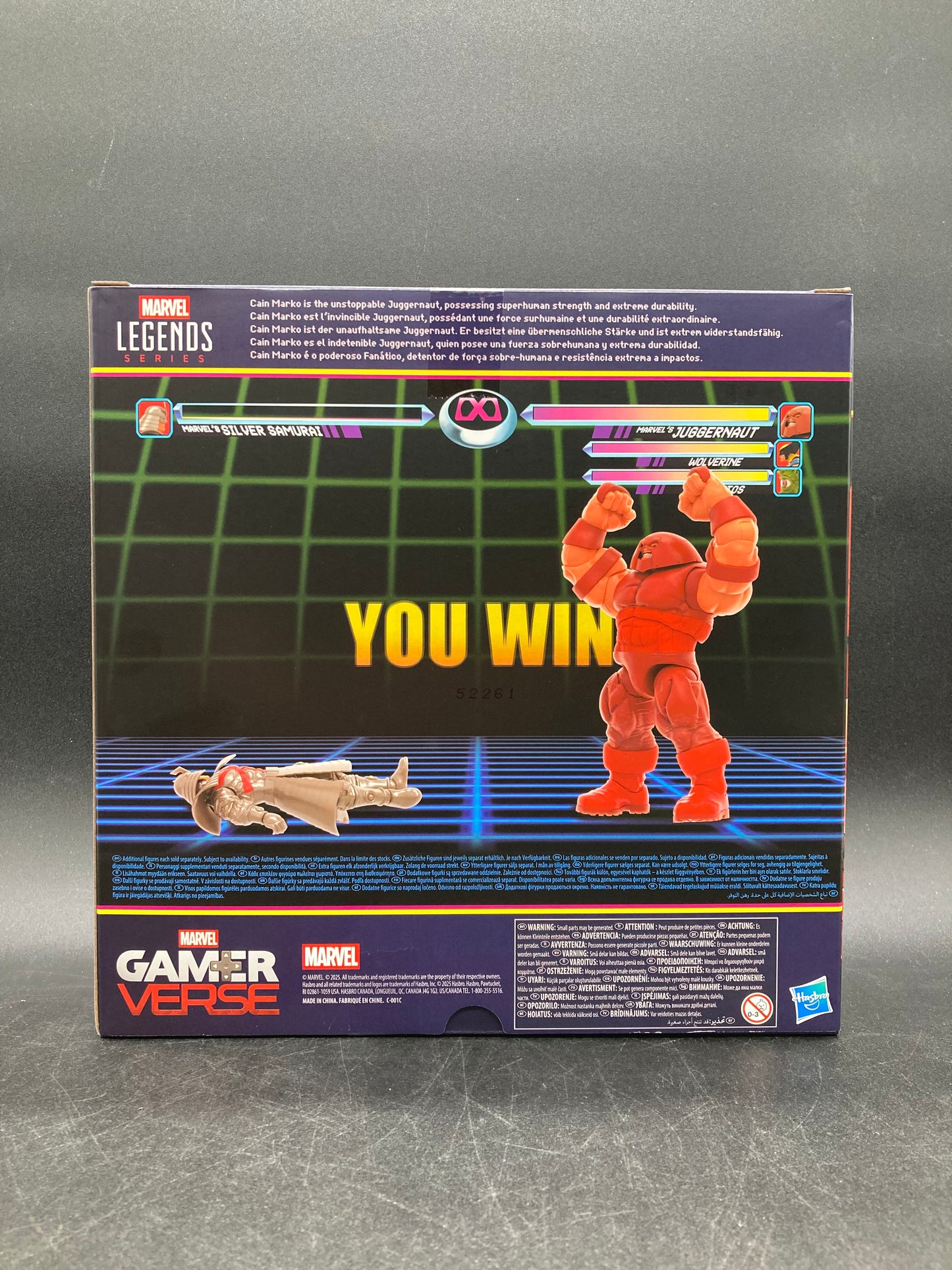 Juggernaut Hasbro Marvel Legends GamerVerse Figure 2025