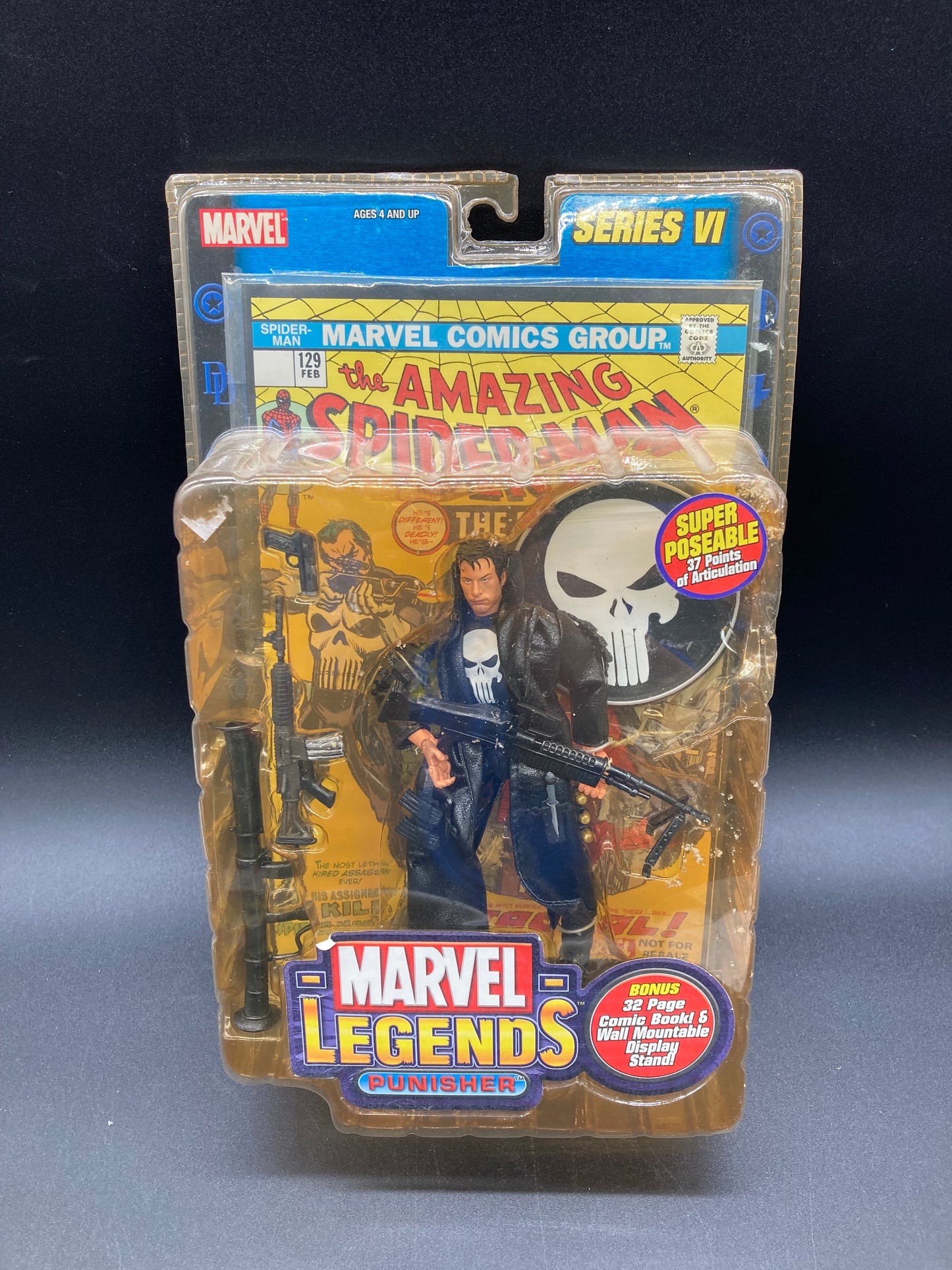 The Punisher Toybiz Marvel Legends Figure 2004 (Thomas Jane Punisher Movie Version)