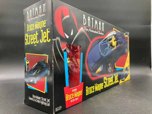 Bruce Wayne Street Jet Kenner Batman Animated Series Figure Vehicle 1993