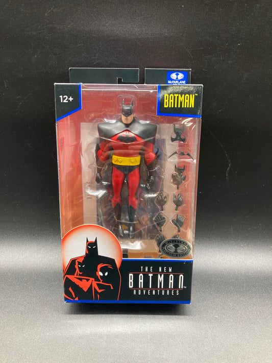 Batman McFarlane New Batman Adventures Animated Series Platinum Edition Figure 2025 (Red Variant)